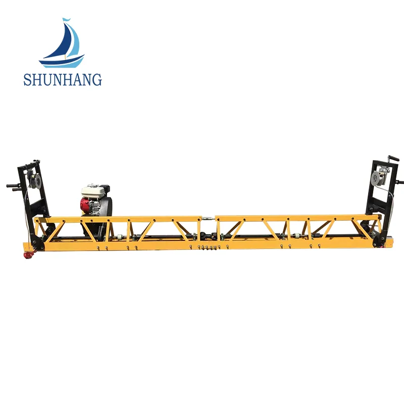 6 m Eisen vibrierende Fachwerk -Estrichmaschine