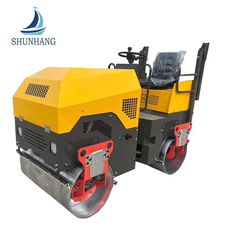 1000mm Double Drum Compaction 4 Tons Driving Road Roller